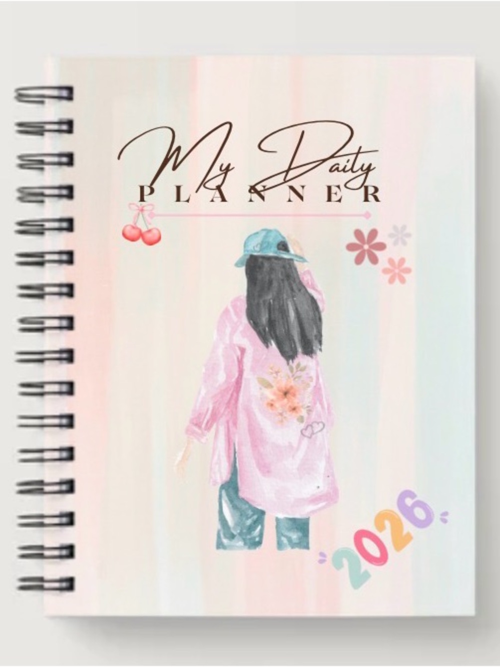 Stylish Spiral Notebook